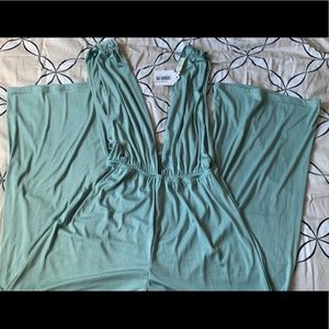 Audrey 3+1 Mint Green Jumpsuit NWT